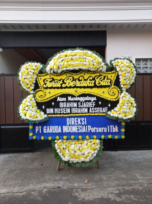 Papan Bunga Duka di Sendana